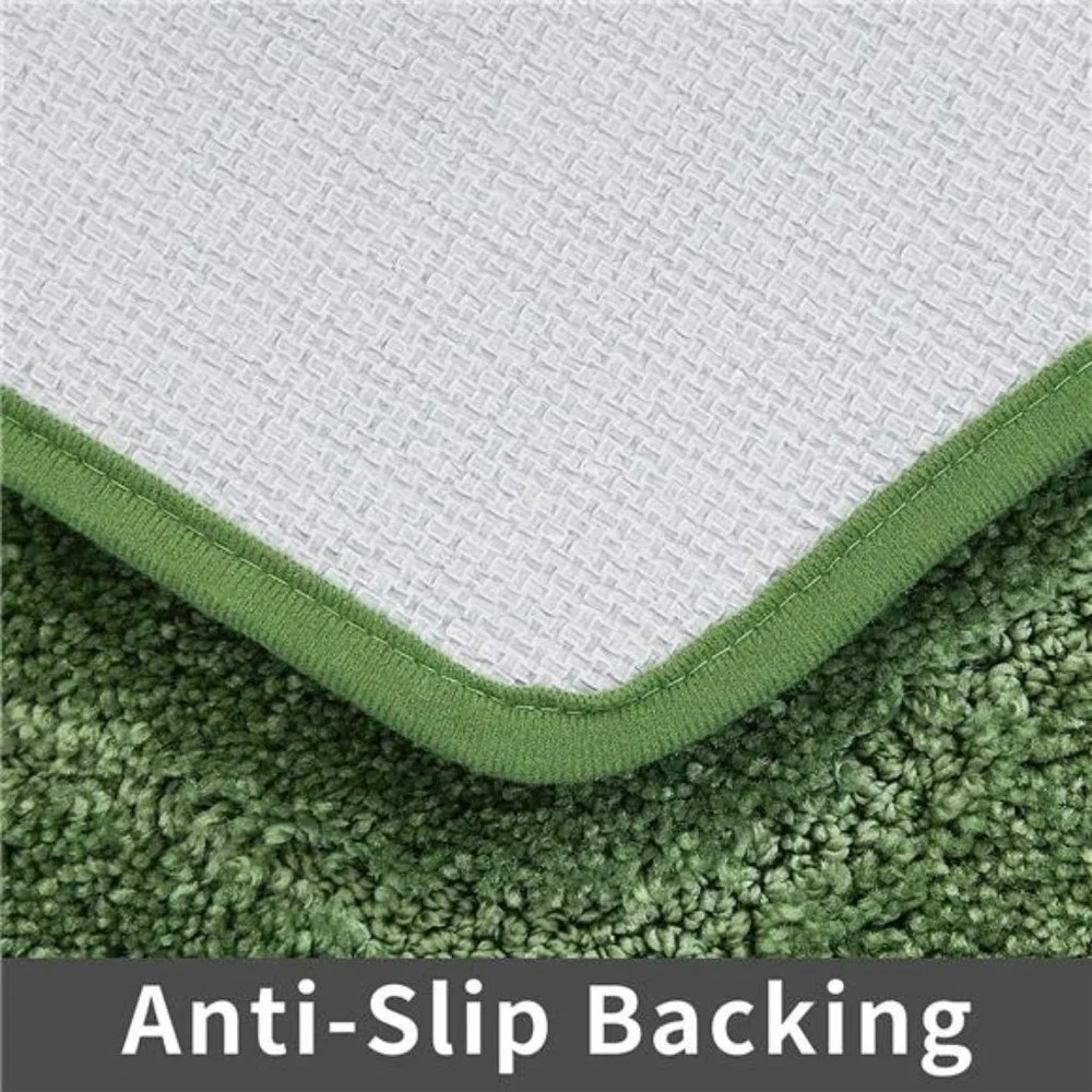Extra Thick Bath Rugs for Bathroom - Anti-Slip Bath Mats Soft Plush Yarn Shaggy